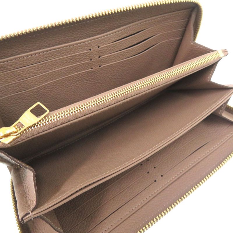 Louis Vuitton Zippy Wallet Monogram Empreinte Tourturele Zip Around