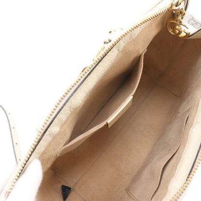 Gucci Off Dias Small 2-Way Shoulder GG Supreme Canvas Beige