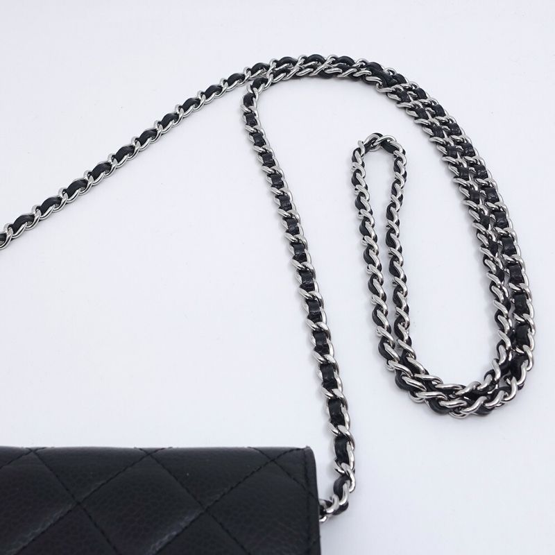 Chanel Timeless Classic Chain Wallet Quilted Shoulder Bag