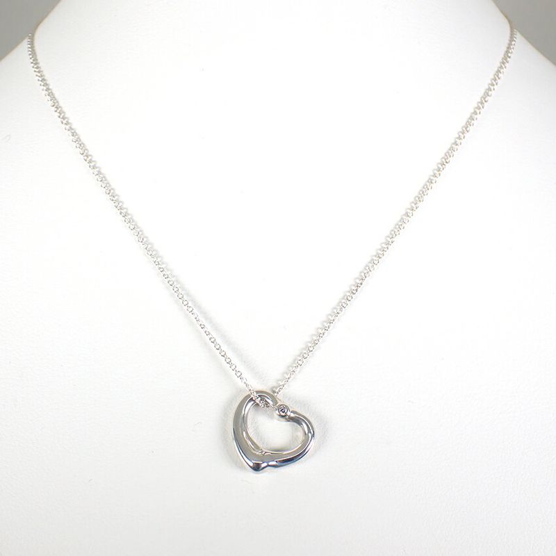 Tiffany & Co. 925 Open Diamond Pendant