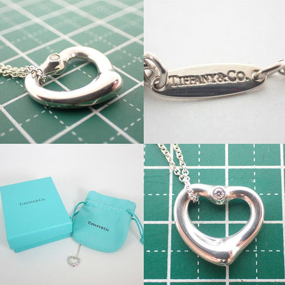Tiffany & Co. 925 Open Diamond Pendant