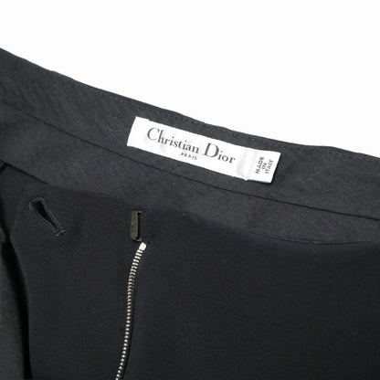 Dior Pants 42 Silk Black