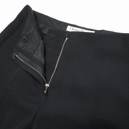 Dior Pants 42 Silk Black