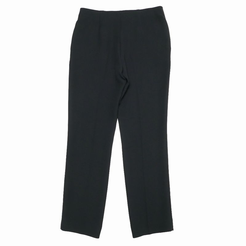 Dior Pants 42 Silk Black