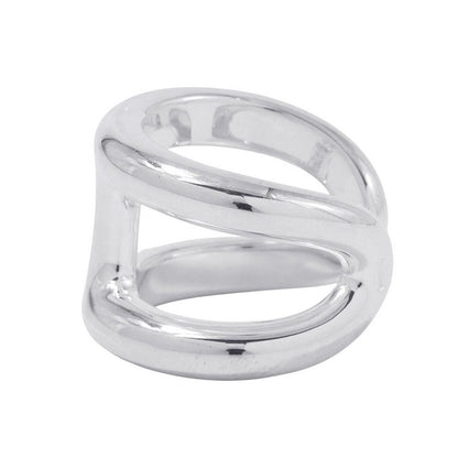 Hermes Ring Osmose GM Silver 52