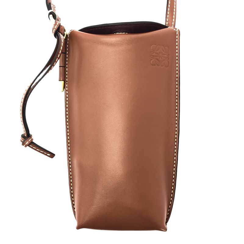 Loewe Gate Pocket Shoulder Bag Brown