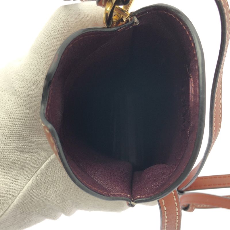Loewe Gate Pocket Shoulder Bag Brown