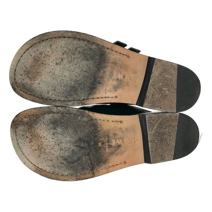 Loewe Campo Mary Jane Mule Sandals 39 Green