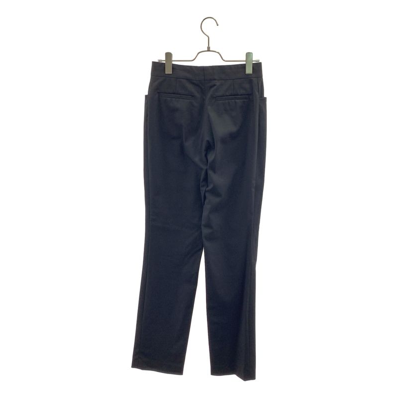 Gucci Set Suit Wool Cashmere Double Tailored Jacket Slacks Pants 38 Black