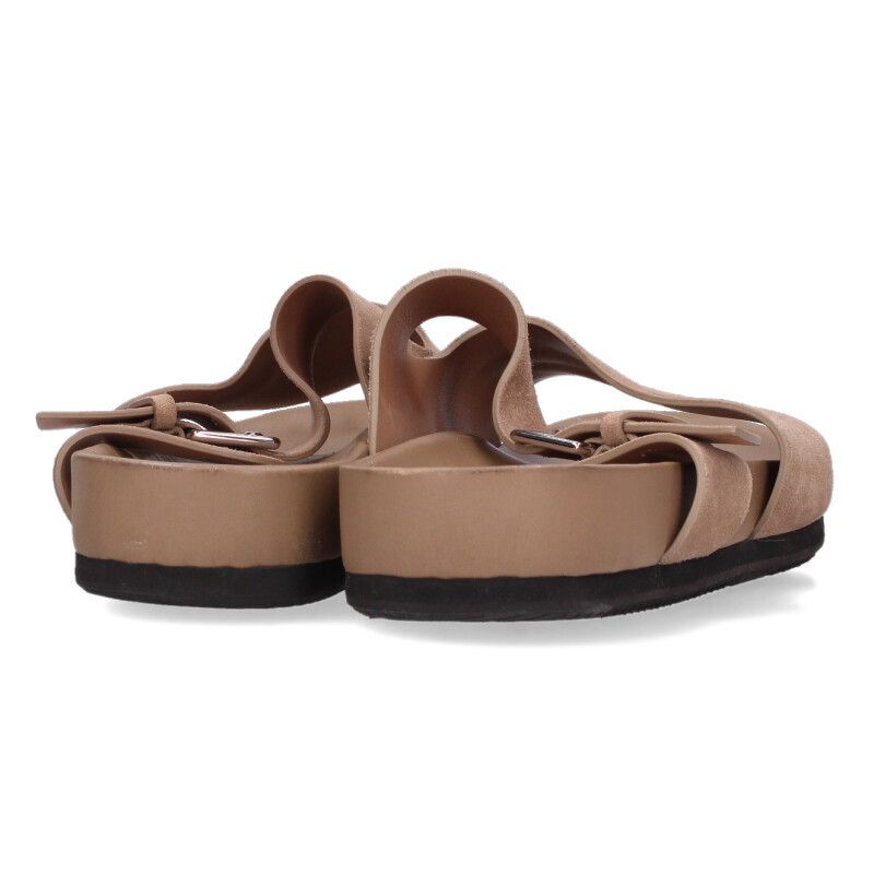 Hermes Mumbai Suede Strap Sandals 42