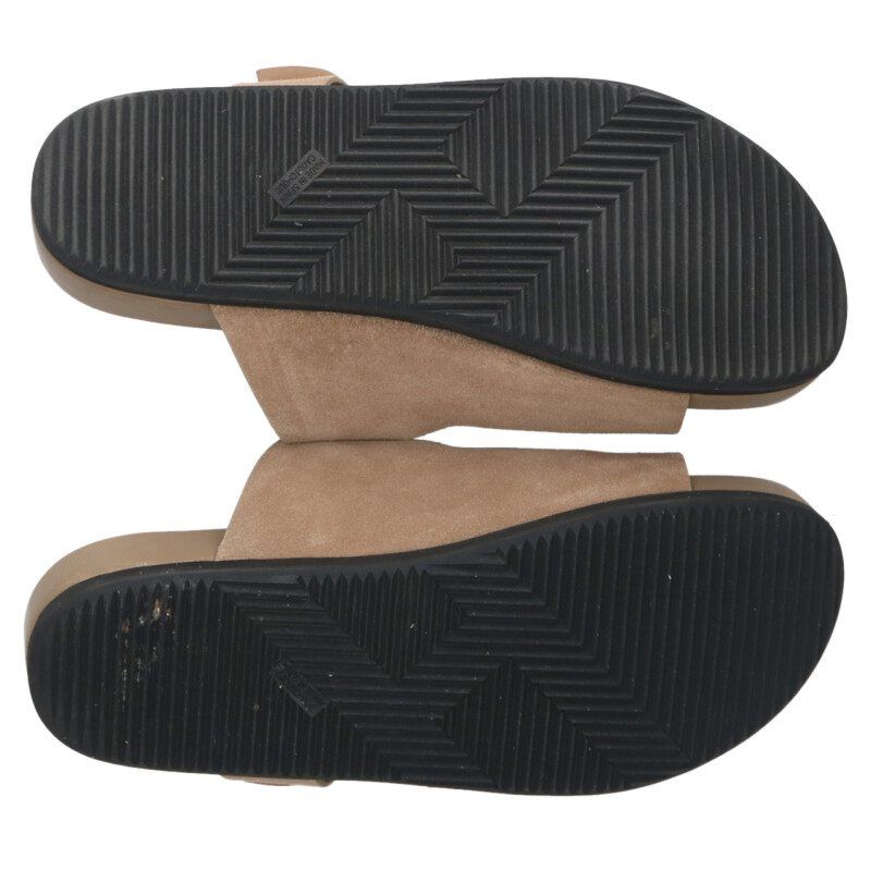 Hermes Mumbai Suede Strap Sandals 42