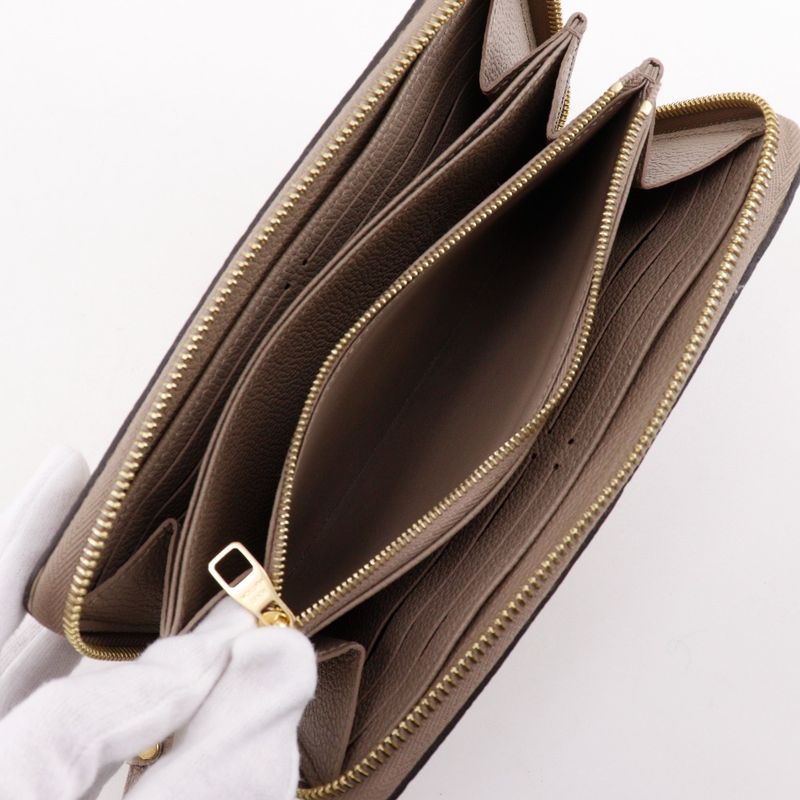 Louis Vuitton Zippy Wallet Monogram Empreinte Tourtle le Gray