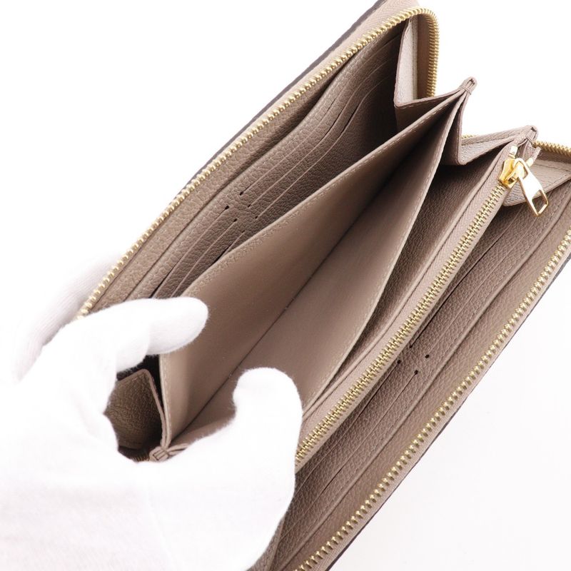 Louis Vuitton Zippy Wallet Monogram Empreinte Tourtle le Gray
