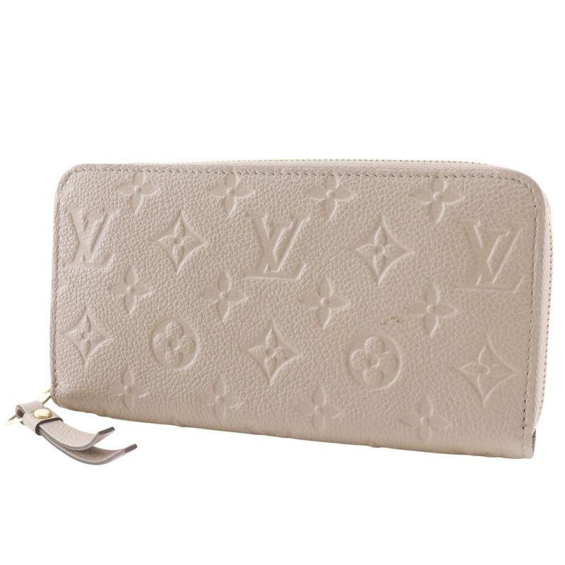 Louis Vuitton Zippy Wallet Monogram Empreinte Tourtle le Gray
