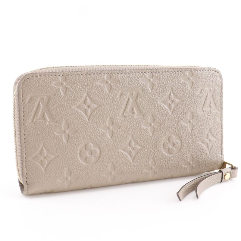 Louis Vuitton Zippy Wallet Monogram Empreinte Tourtle le Gray
