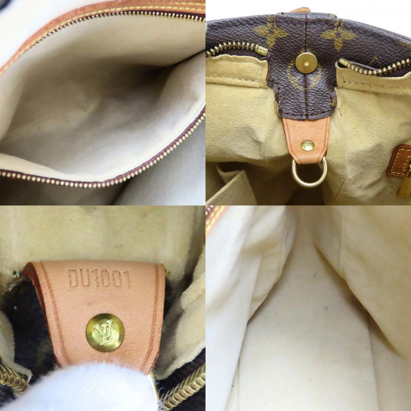 Louis Vuitton Shoulder Bag Looping GM Monogram Leather Brown