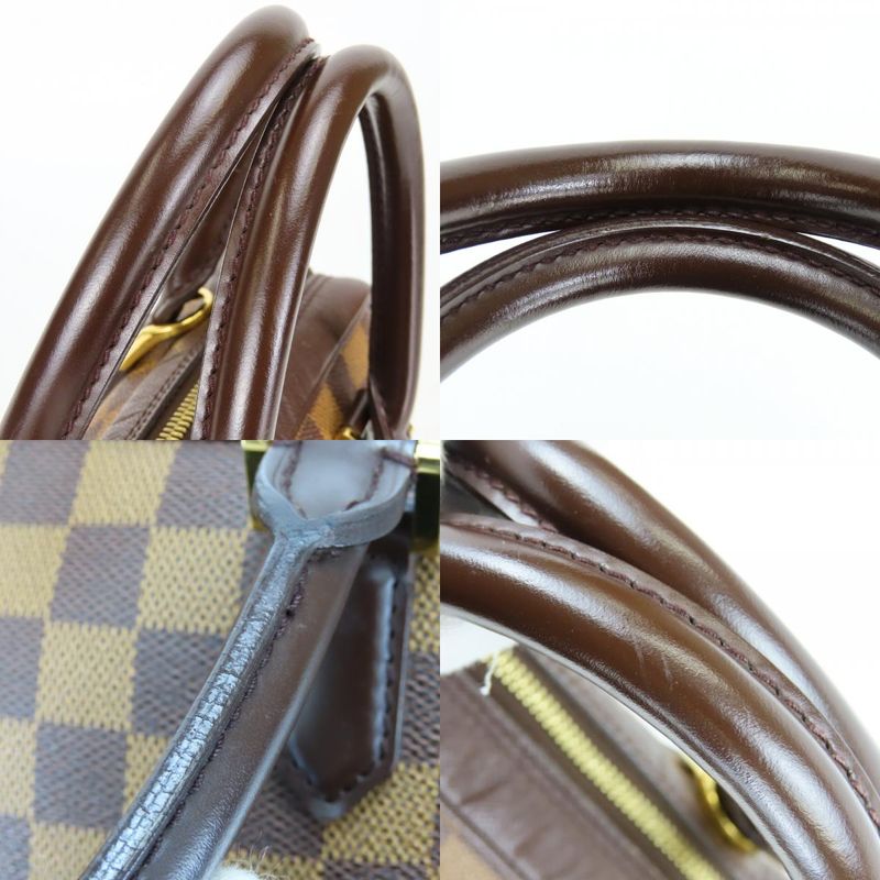 Louis Vuitton Handbag Brera Damier Ebene Brown Everyday Use