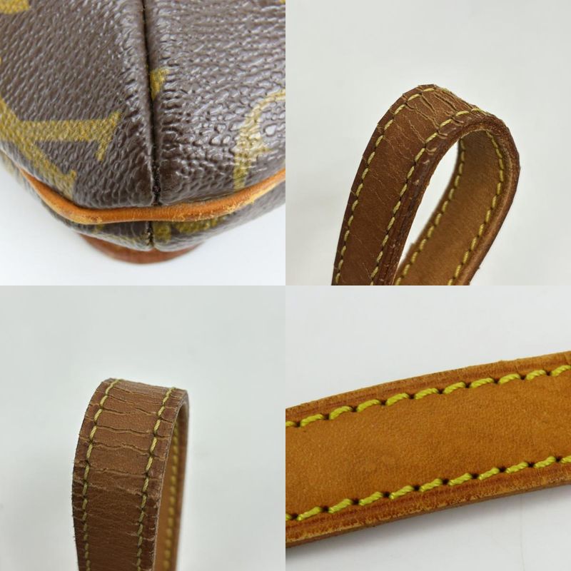 Louis Vuitton Shoulder Bag Musette Salsa Monogram Leather Brown