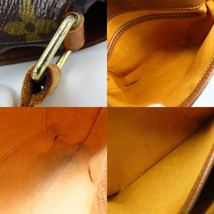 Louis Vuitton Shoulder Bag Musette Salsa Monogram Leather Brown