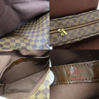 Louis Vuitton Shoulder Bag Naviglio Damier Ebene Brown Casual
