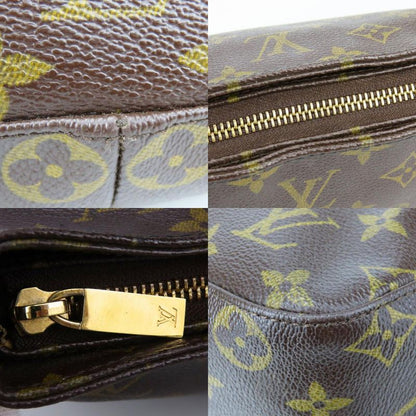 Louis Vuitton Shoulder Bag Looping MM Monogram Leather Brown Standard
