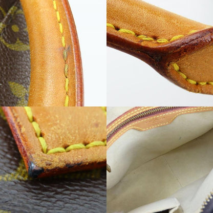 Louis Vuitton Shoulder Bag Looping MM Monogram Leather Brown Standard