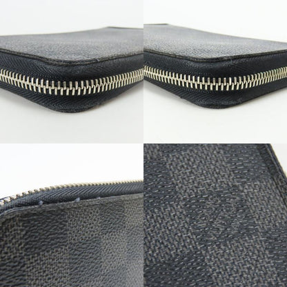 Louis Vuitton Long Wallet Zippy Organizer Damier Graphite