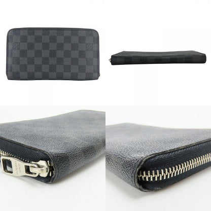 Louis Vuitton Long Wallet Zippy Organizer Damier Graphite