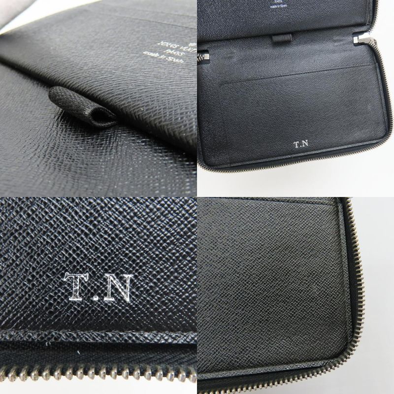 Louis Vuitton Long Wallet Zippy Organizer Damier Graphite