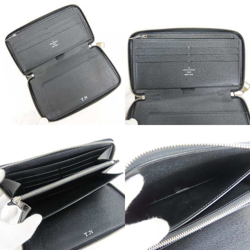 Louis Vuitton Long Wallet Zippy Organizer Damier Graphite