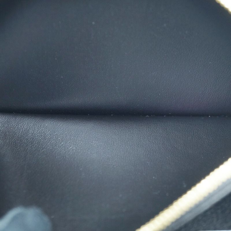Louis Vuitton Zippy Long Wallet Black Noir Gold