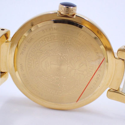Versace Leda Quartz Boys Watch Gold Shell Dial Vnc
