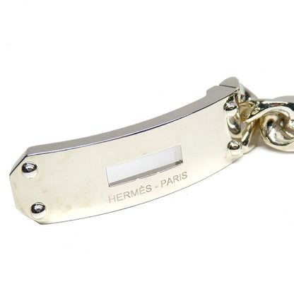 Hermes Kelly Gourmet GM Bracelet SH Manufactured in Silver