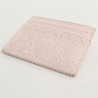 Dior Freesia Card Holder Joli Case Lambskin