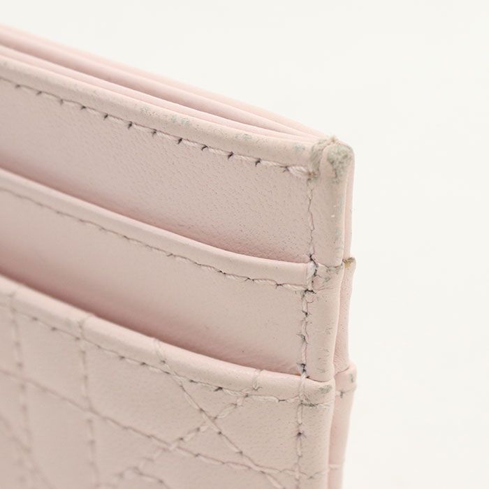 Dior Freesia Card Holder Joli Case Lambskin