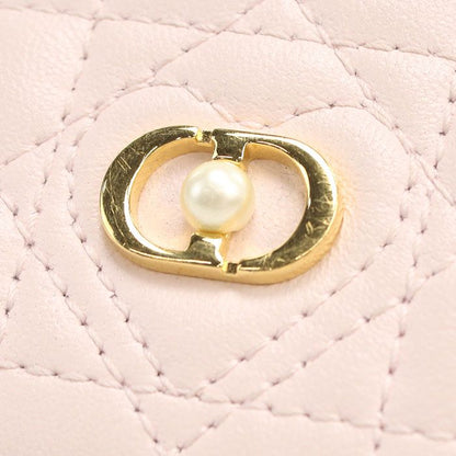 Dior Freesia Card Holder Joli Case Lambskin