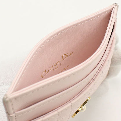 Dior Freesia Card Holder Joli Case Lambskin