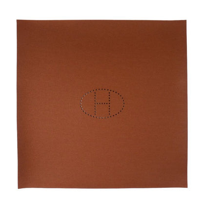 Hermes Playmat Logo Felt Brown _ Interior