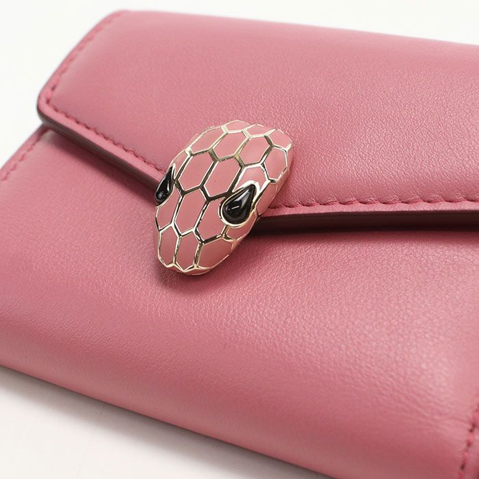 Bvlgari Serpenti Forever Trifold Wallet