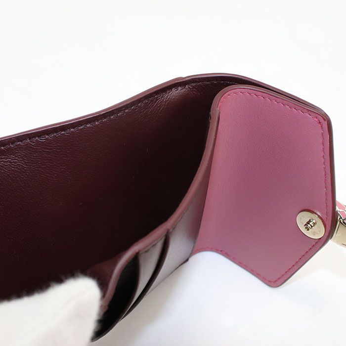 Bvlgari Serpenti Forever Trifold Wallet