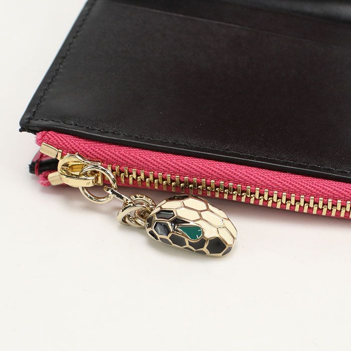 Bvlgari Serpenti Forever Trifold Wallet