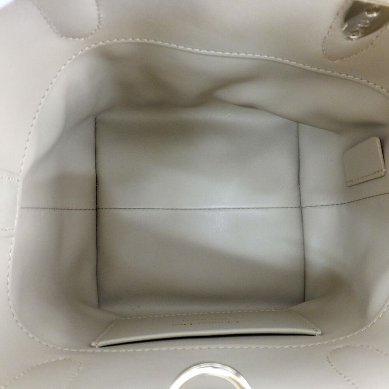 Dior Toujour Vertical Nano Powder Beige Macro Cannage Shoulder Bag