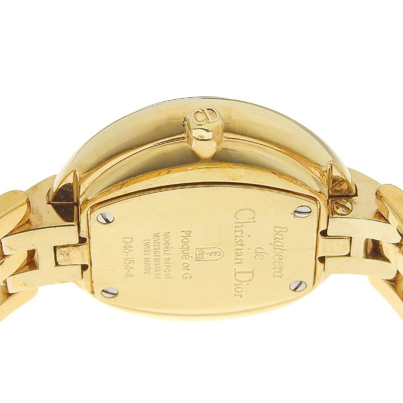 Dior Christian Bakira Stainless Steel Quartz Analog Display