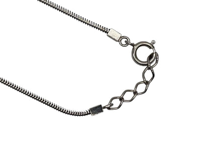 Chanel Rhinestone CC Logo Necklace 01 Silver — view 6