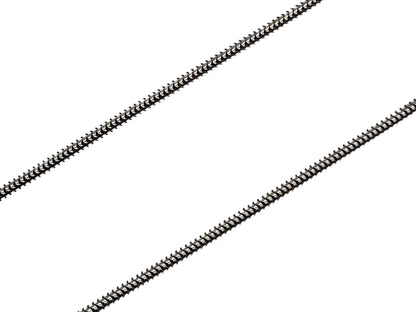 Chanel Rhinestone CC Logo Necklace 01 Silver — view 5