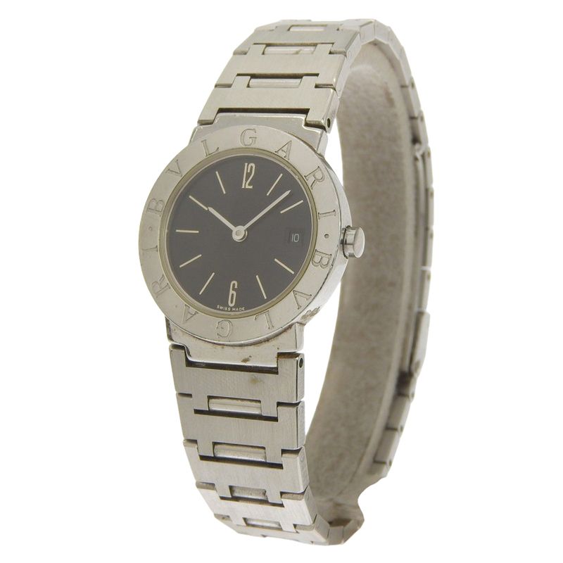 Bvlgari Stainless Steel Quartz Analog Display