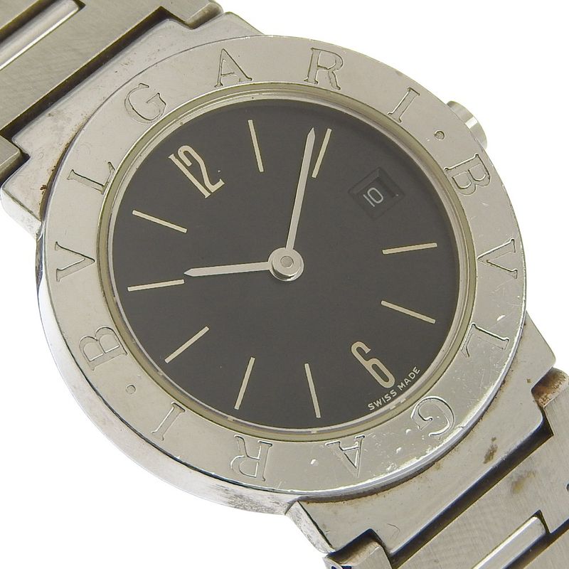 Bvlgari Stainless Steel Quartz Analog Display
