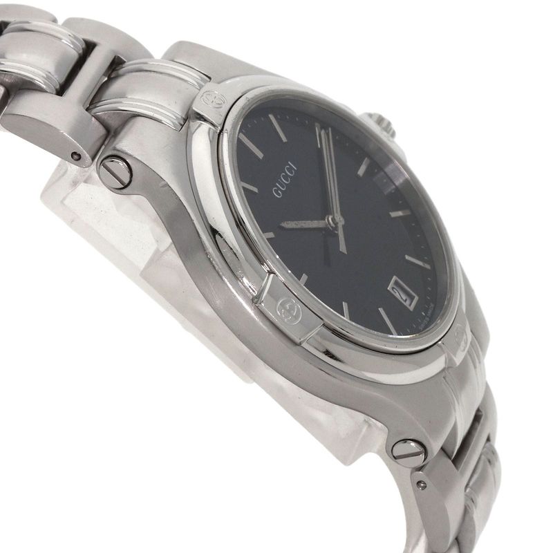 Gucci Round Face Watch SS