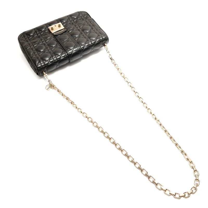 Dior Shoulder Bag Leather Chain New Rock Flap