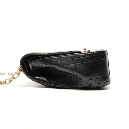 Dior Shoulder Bag Leather Chain New Rock Flap